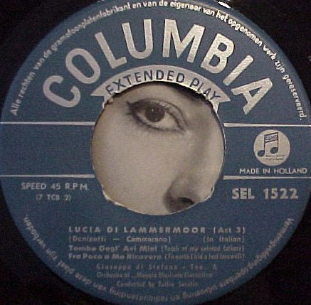 Gaetano Donizetti : Lucia Di Lammermoor (7", EP)