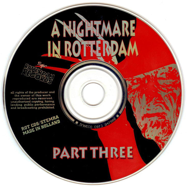 Various : A Nightmare In Rotterdam Part Three (The Ultimate Hardcore Compilation) (CD, Comp)