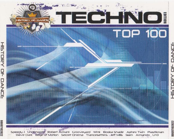 Various : History Of Dance - 9 - The Techno Edition Top 100 (5xCD, Comp)