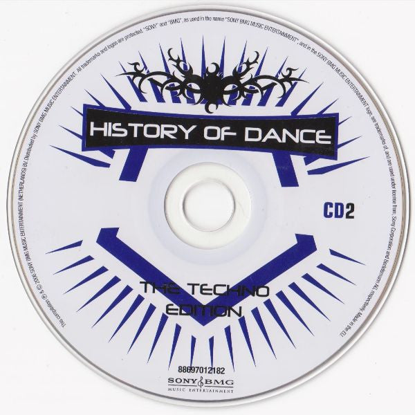 Various : History Of Dance - 9 - The Techno Edition Top 100 (5xCD, Comp)