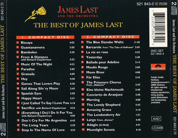James Last : The Best Of James Last (2xCD, Comp)