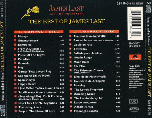 James Last : The Best Of James Last (2xCD, Comp)
