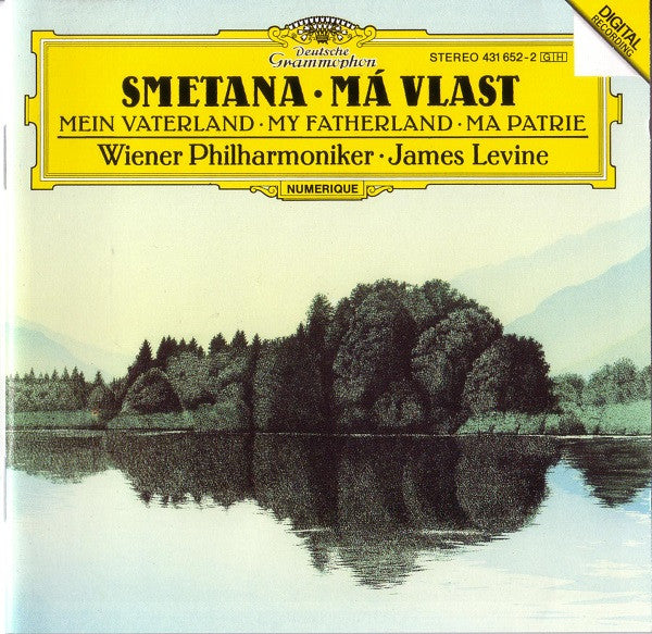 Bedřich Smetana / Wiener Philharmoniker / James Levine (2) : Má Vlast = Mein Vaterland = My Fatherland = Ma Patrie (CD, Album, RE)