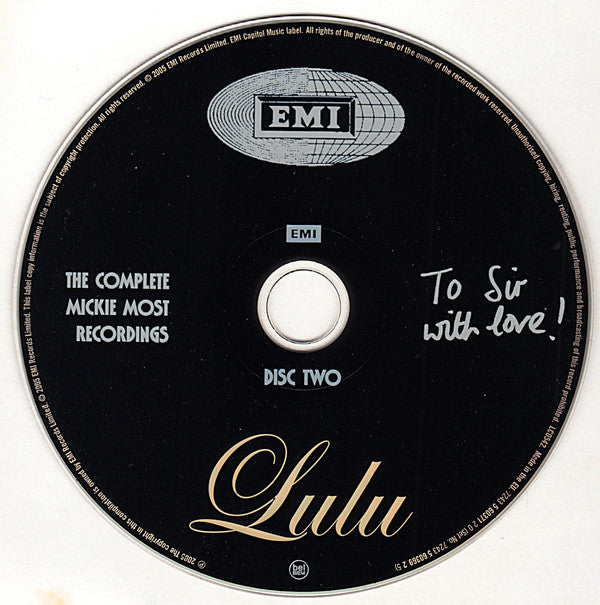 Lulu : To Sir With Love! The Complete Mickie Most Recordings (2xCD, Comp, Mono, RM)