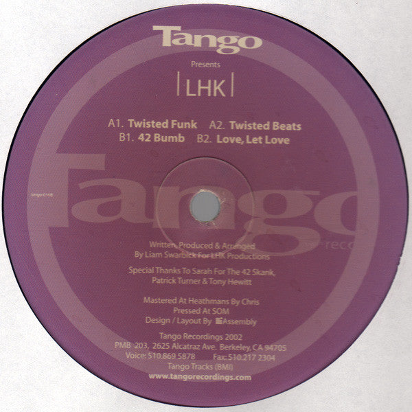 LHK : Twisted Funk (12")