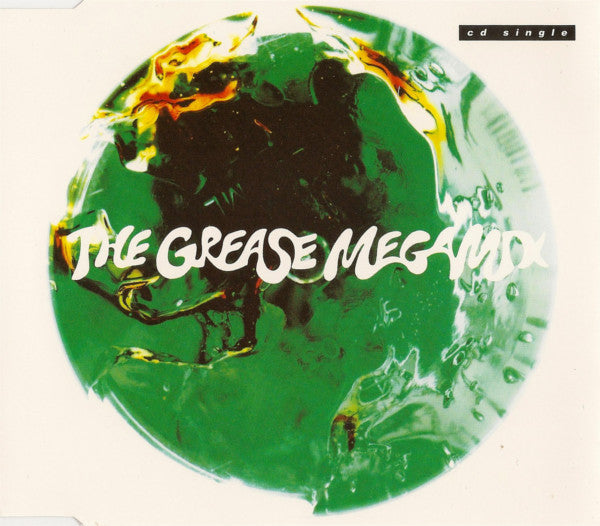 John Travolta & Olivia Newton-John : The Grease Megamix (CD, Single)