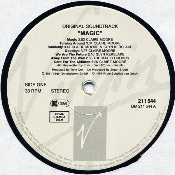 Various : Magic - Original Soundtrack (LP, Comp)