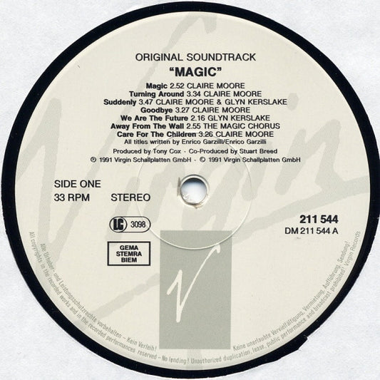 Various : Magic - Original Soundtrack (LP, Comp)