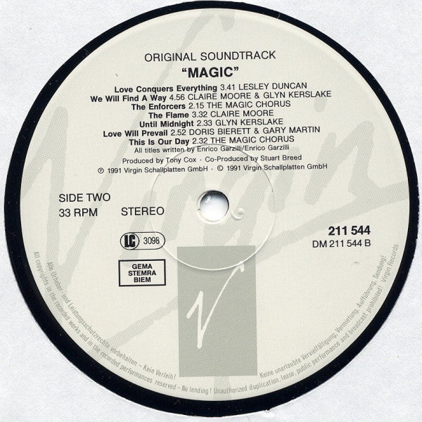 Various : Magic - Original Soundtrack (LP, Comp)