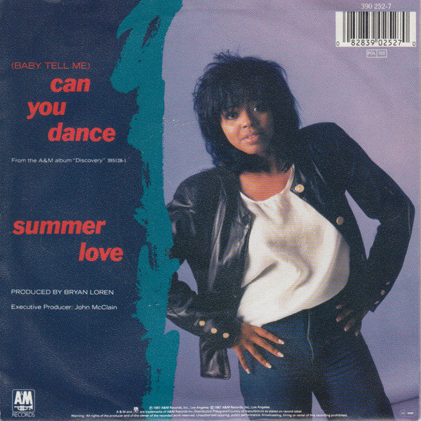Shanice Wilson : (Baby Tell Me) Can You Dance (7", Single)