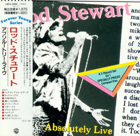 Rod Stewart : Absolutely Live (CD, Album, RE)