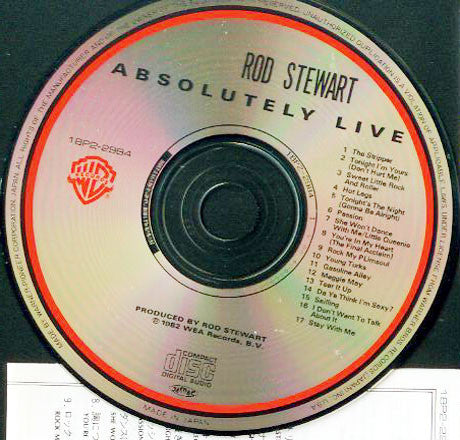 Rod Stewart : Absolutely Live (CD, Album, RE)