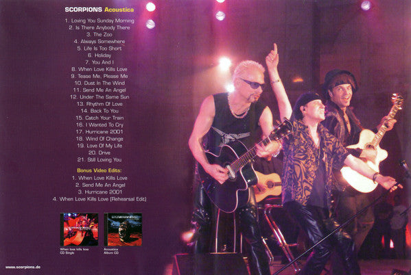 Scorpions : Acoustica (DVD-V, Multichannel, PAL, 16:)