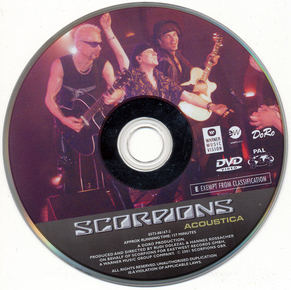 Scorpions : Acoustica (DVD-V, Multichannel, PAL, 16:)