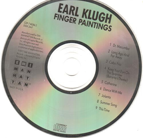Earl Klugh : Finger Paintings (CD, Album)