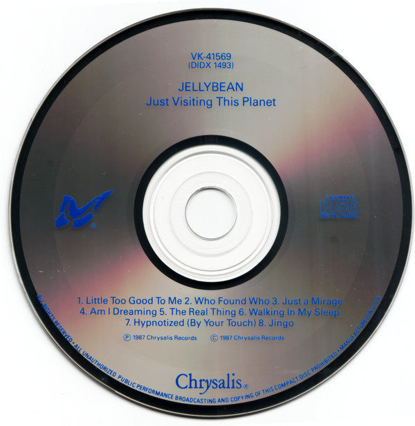 John "Jellybean" Benitez : Just Visiting This Planet (CD, Album)