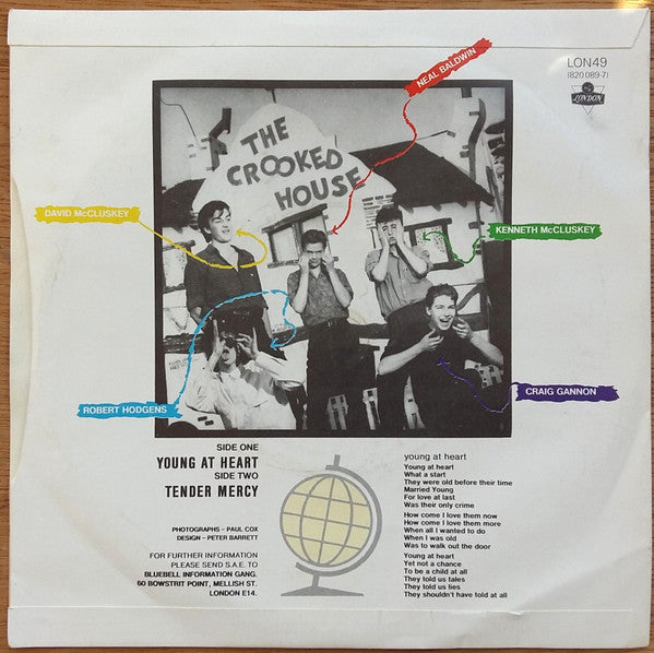 The Bluebells : Young At Heart (7", Single)