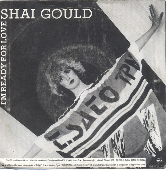 Shai Gould : I'm Ready For Love (7", Single)