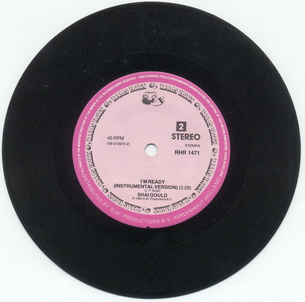Shai Gould : I'm Ready For Love (7", Single)