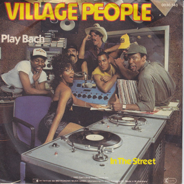 Village People : Play Bach (7")