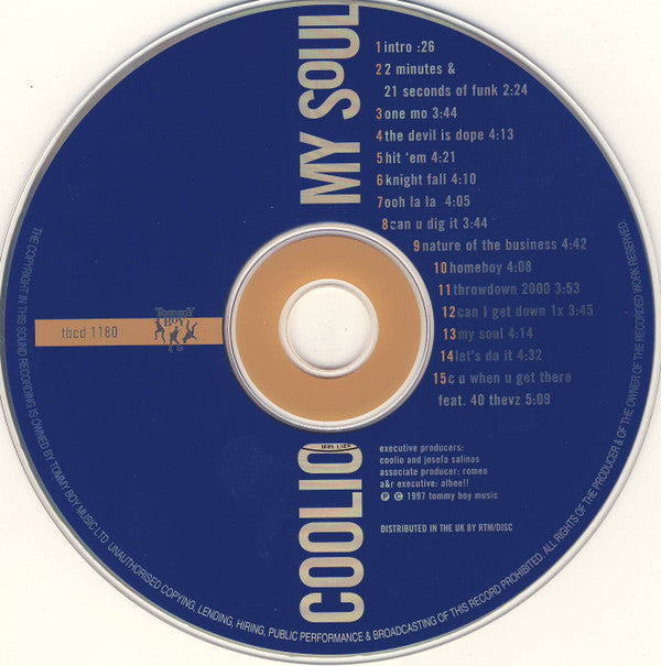 Coolio : My Soul (CD, Album)