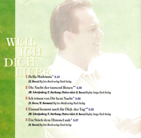Frans Bauer : Weil Ich Dich Liebe (CD)