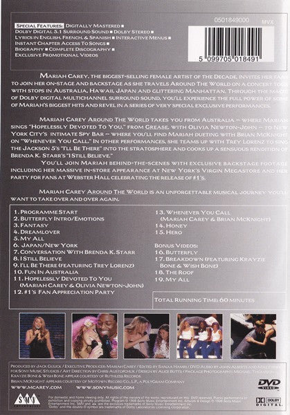 Mariah Carey : Around The World (DVD)