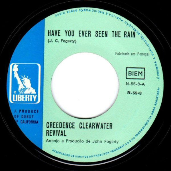 Creedence Clearwater Revival : Have You Ever Seen The Rain / Hey Tonight (7", Single)