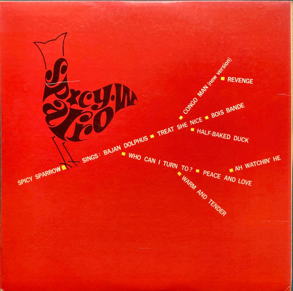 Mighty Sparrow : Spicy Sparrow (LP, Album, Gat)