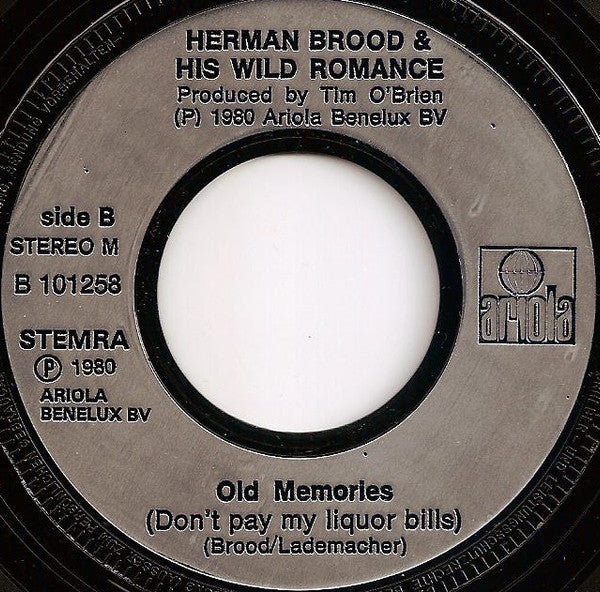 Herman Brood & His Wild Romance : Hot Shot (7", Single, Red)