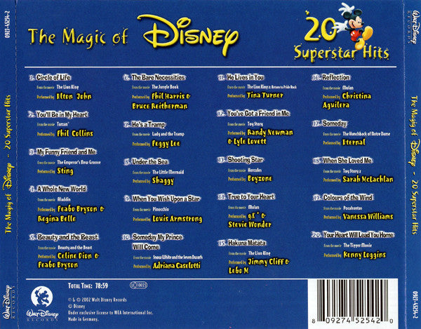 Various : The Magic Of Disney (CD, Comp)