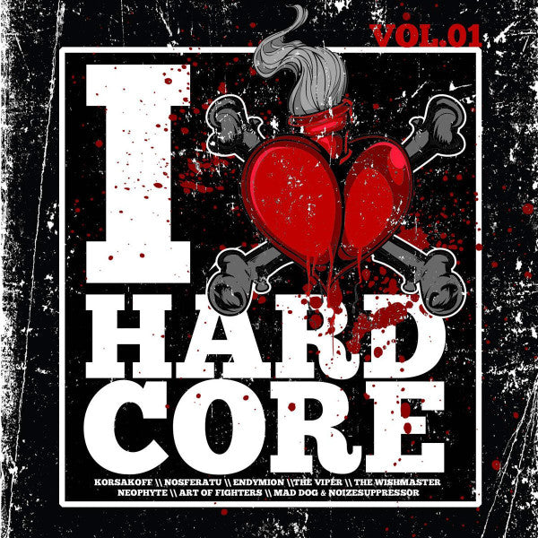 Various : I Love Hardcore Vol. 01 (2xCD, Comp)