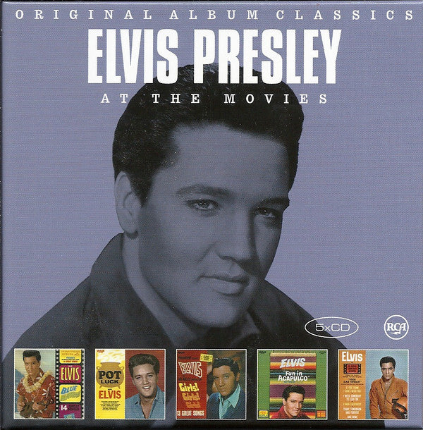 Elvis Presley : Original Album Classics (At The Movies) (Box, Comp + CD, Album, RE + CD, Album, RE + CD, Al)