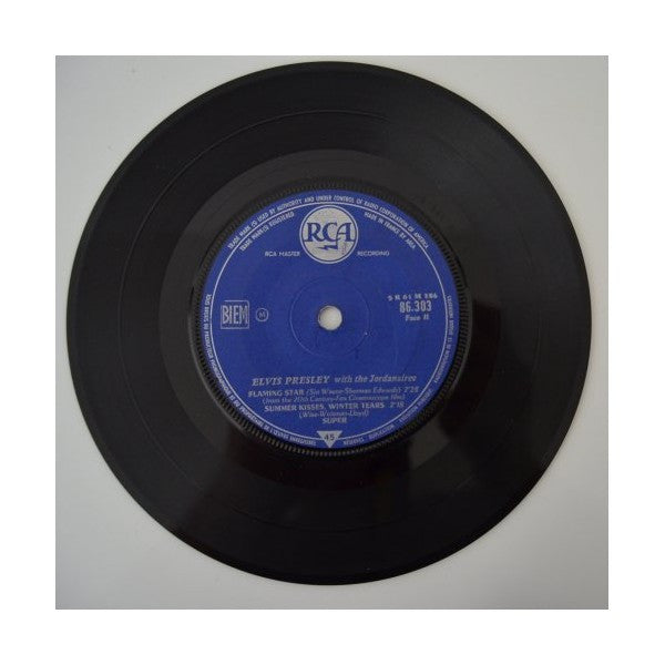 Elvis Presley With The Jordanaires : Surrender (7", EP, Mono, Sol)