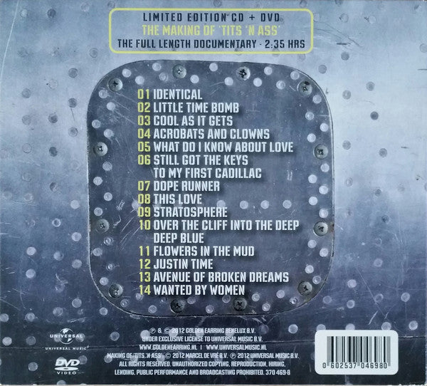 Golden Earring : Tits 'n Ass (CD, Album, Ltd + DVD)
