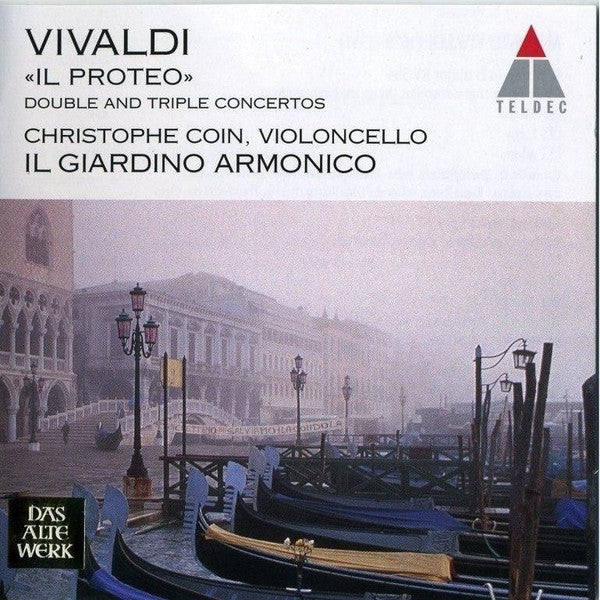Antonio Vivaldi - Christophe Coin, Il Giardino Armonico : "Il Proteo" - Double And Triple Concertos (CD)