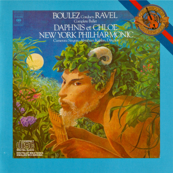 Pierre Boulez Conducts Maurice Ravel : Daphnis Et Chloé (Complete Ballet) (CD, RE)