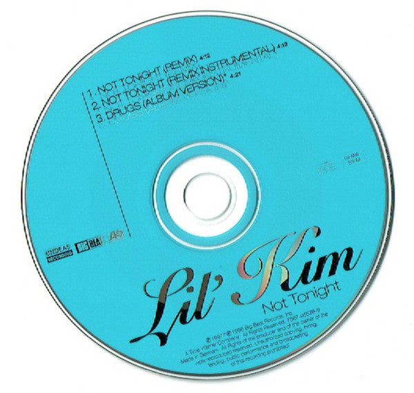Lil' Kim : Not Tonight (CD, Single, Car)
