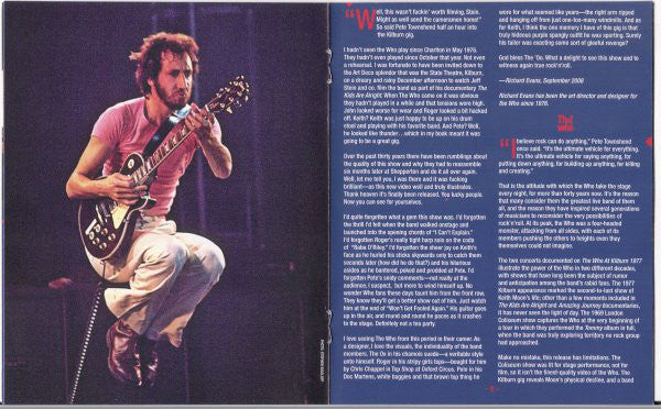 The Who : The Who At Kilburn 1977 (2xDVD-V, NTSC, Sli)