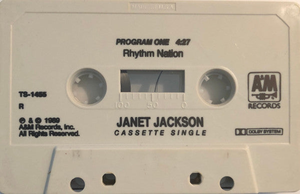 Janet Jackson : Rhythm Nation (Cass, Single)