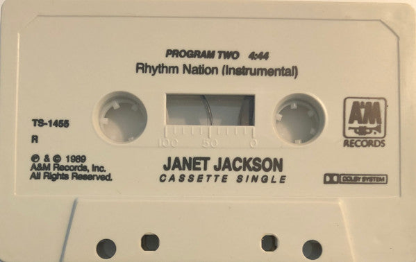 Janet Jackson : Rhythm Nation (Cass, Single)