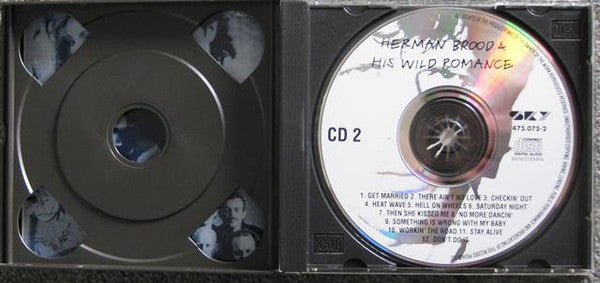 Herman Brood & His Wild Romance : The Brood / Bühnensucht - Herman Brood Live (CD, Album, RE + CD, Album, RE + Comp)