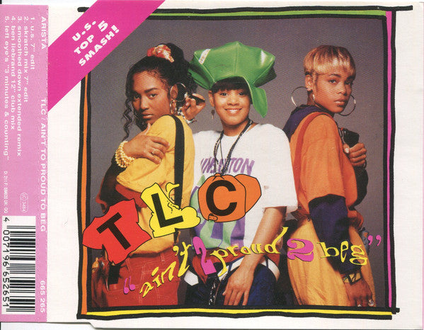 TLC : Ain't 2 Proud 2 Beg (CD, Single)