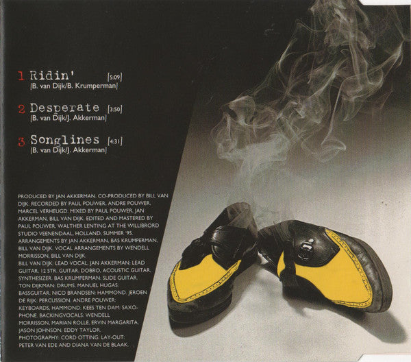 Bill van Dijk : Ridin' / Desperate / Songlines (CD, Single)