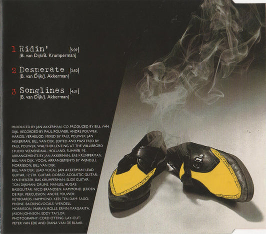 Bill van Dijk : Ridin' / Desperate / Songlines (CD, Single)