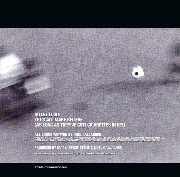 Oasis (2) : Go Let It Out (Minimax, Maxi)