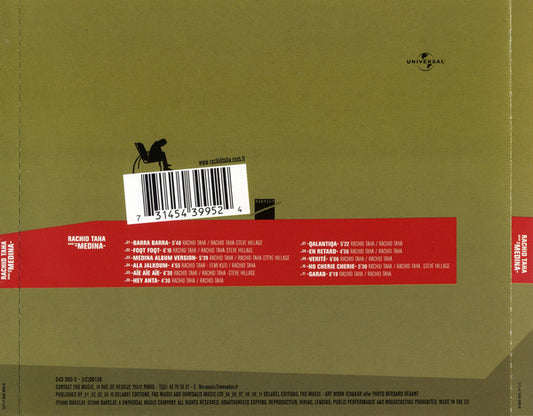 Rachid Taha : Made In Medina (CD, Album)