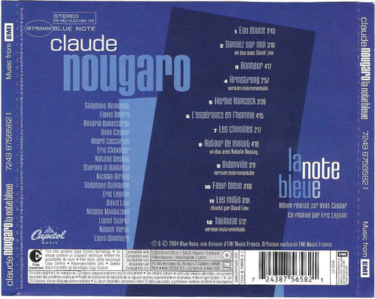 Claude Nougaro : La Note Bleue (CD, Album, Copy Prot.)
