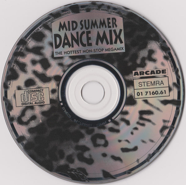 Various : Mid Summer Dance Mix (The Hottest Non-Stop Megamix) (CD, Comp, Mixed)