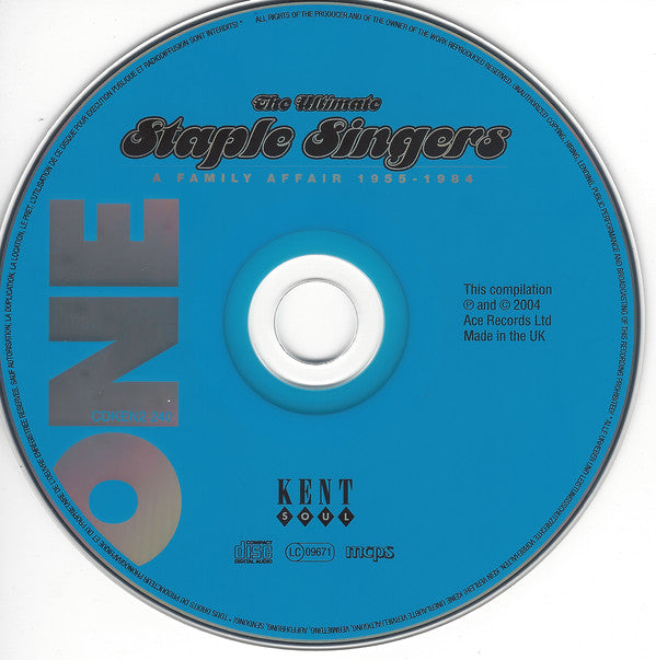 The Staple Singers : The Ultimate Staple Singers  A Family Affair 1953-1984 (2xCD, Album, Comp)